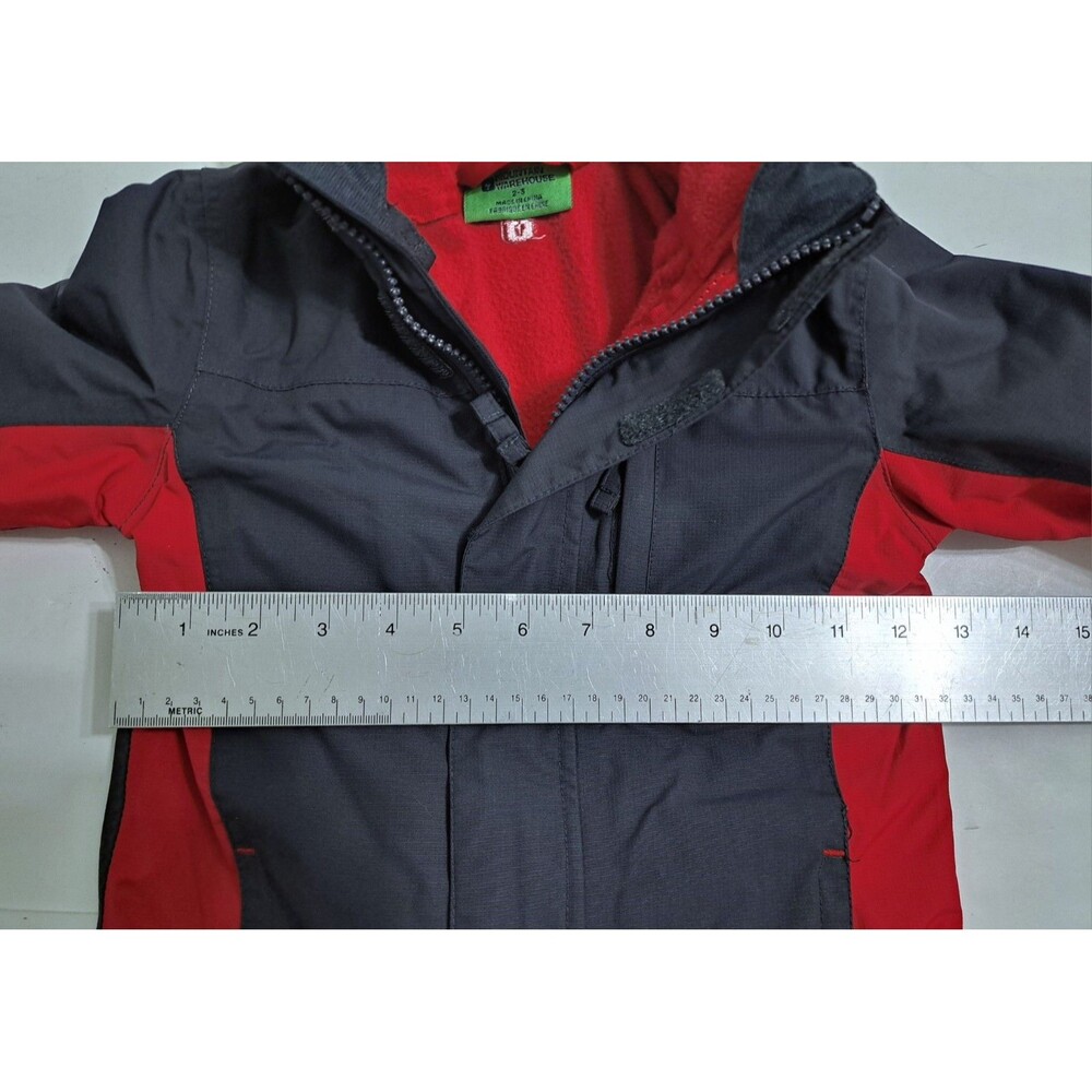 Mountain Warehouse Coat Size 2-3 Toddler Ski 2 in 1 Interchange Jacket Fleece - Picture 13 of 15